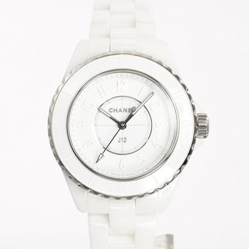 Chanel J12 Phantom 33mm Watch H6345 White