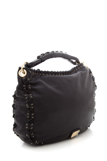 Jimmy Choo Black Leather Handbag