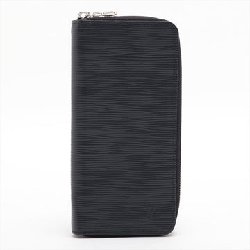Louis Vuitton Epi Zippy Wallet Vertical M60965 Noir Round Zippe Wallet