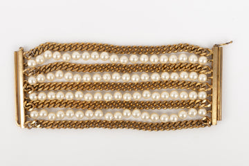 Bracelet de perles nacrées Chanel
