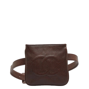 Chanel Brown Caviar Shoulder Bag