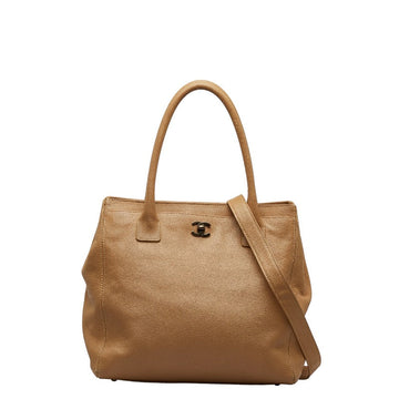Chanel Beige Caviar Handbag