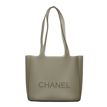 Chanel Jelly Handbag Tote Bag Clear Rubber