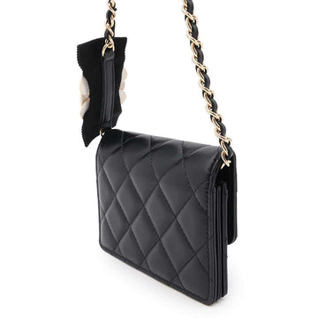 CHANEL Chain wallet BlackAP2163 Lambskin