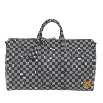 Louis Vuitton Keepall Bandouliere 50  Canvas Travel Bag ()