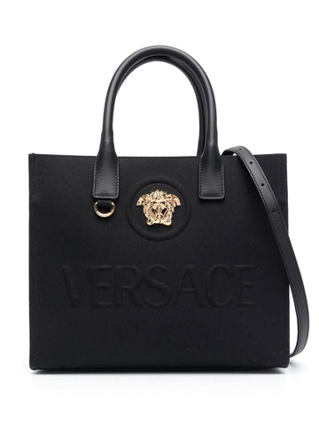 LA MEDUSA SMALL CANVAS TOTE BAG