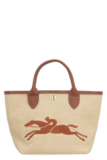 BROWN/BEIGE S LE PANIER BAG
