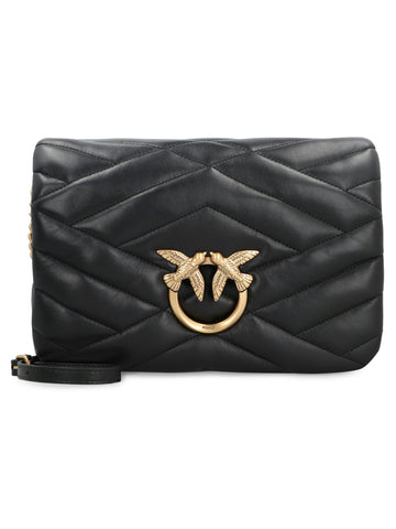 LOVE BAG CLICK PUFF LEATHER BAG