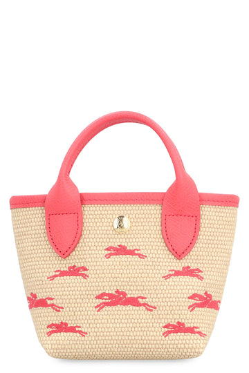 Le Panier Pliage XS Raffia Handbag