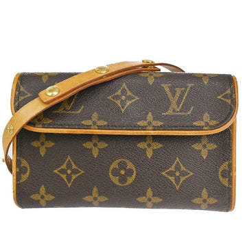 Louis Vuitton Pochette Florentine  Canvas Clutch Bag ()