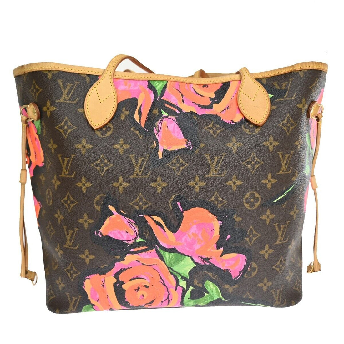 Louis Vuitton Neverfull Mm  Canvas Tote Bag ()