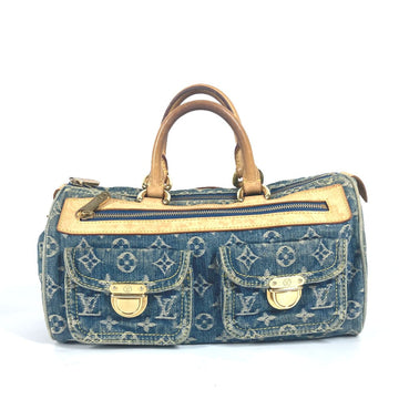 LOUIS VUITTON Handbag M95019 Monogram denim blue Monogram denim Neo speedy Women Used