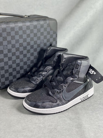 Custom Air Jordan 1 x LV Logo