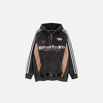 Retro Striped Cosmos Hoodie