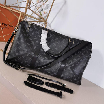 Makersluxe - Monogram Travel Bag Black