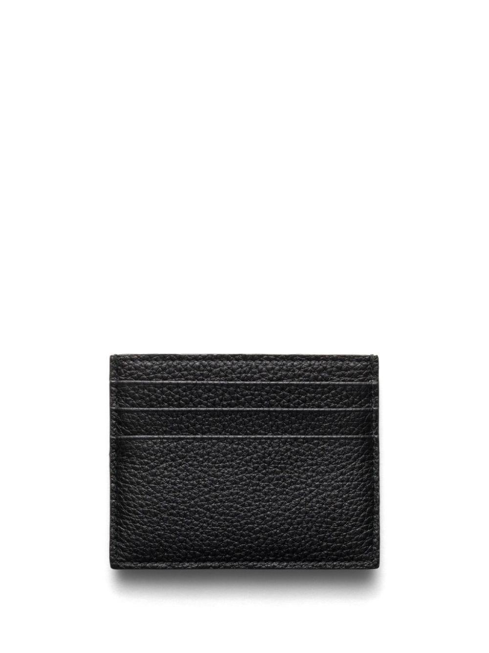 PRADA Mini Grained Leather Card Holder