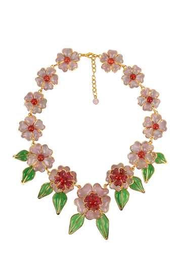Collier fleurs Augustine