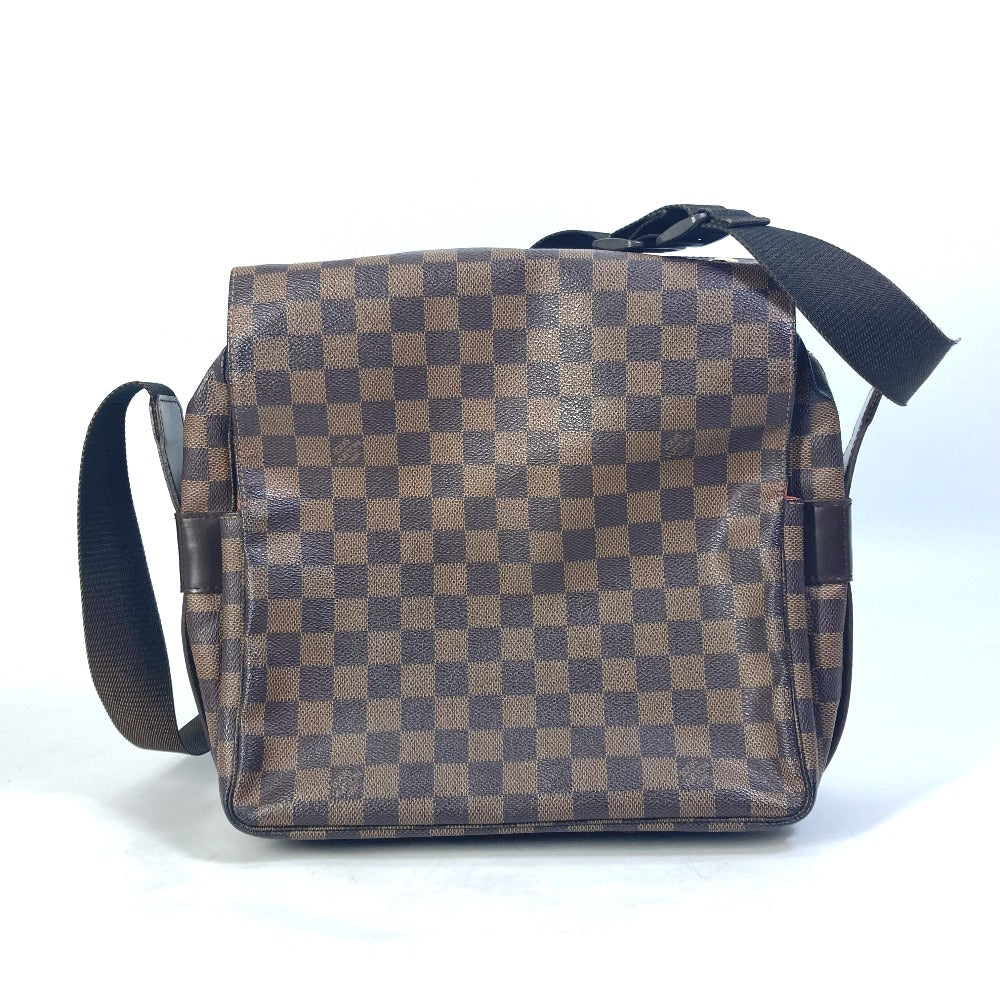 LOUIS VUITTON Shoulder Bag ‚m45255 Damier canvas Brown Damier Naviglio Women Used