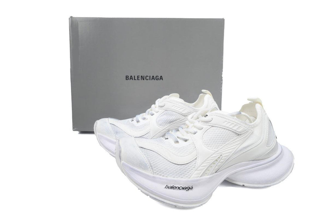 Custom BLCG Circuit Sneaker 'Worn-Out - White