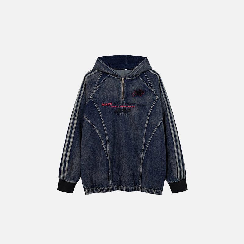 Vintage Loose Street Craft Hoodie