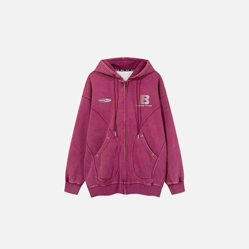 Urban Zip-Track Hoodie