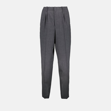 Pantalon à plis