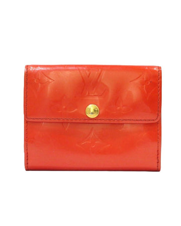 Louis Vuitton Red Patent Leather Short Wallet