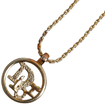 Dior CD Logo Round Necklaces G   Dior