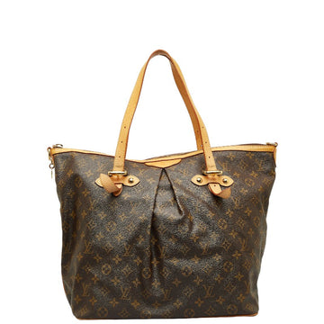 Louis Vuitton Monogram M40146  Bag Leather Brown