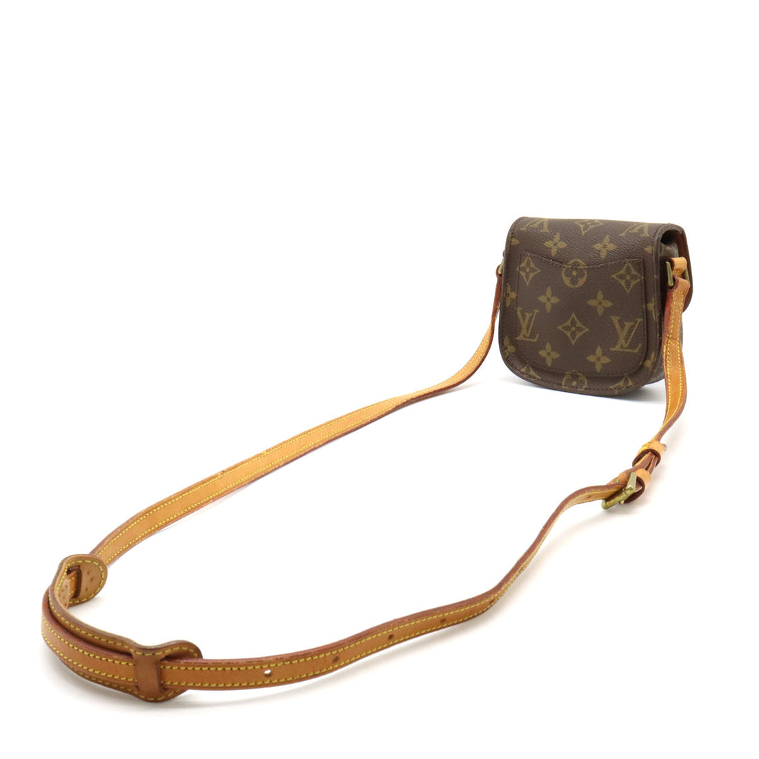 Louis Vuitton Monogram Mini Saint Cloud Shoulder Bag M51245
