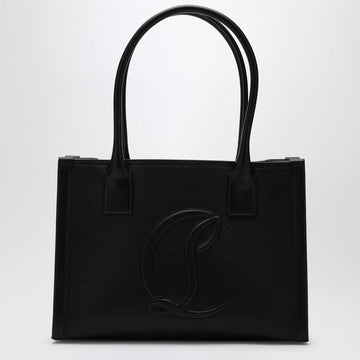 Christian Louboutin Black Leather Small Tote Bag By My Side Women