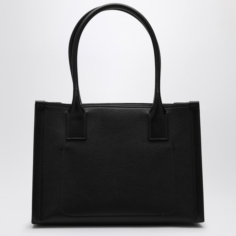 Christian Louboutin Black Leather Small Tote Bag By My Side Women