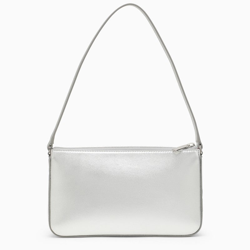 Christian Louboutin Silver Leather Shoulder Bag Women