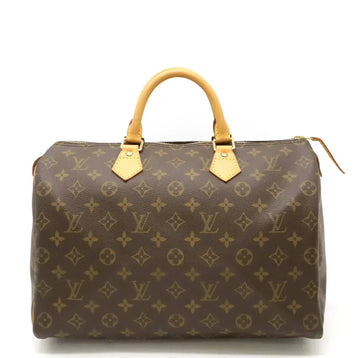 Louis Vuitton Monogram Speedy 35 Handbag Boston Bag M41524