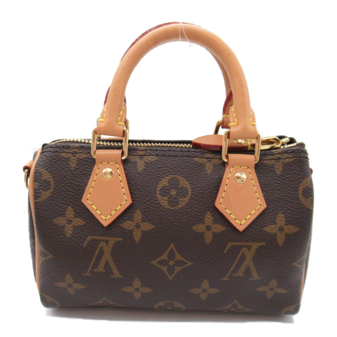 Louis Vuitton Nano Speedy Shoulder Bag 2w Shoulder Bag 2way Shoulder Bag PVC Coated Canvas Monogram  Brown M81085