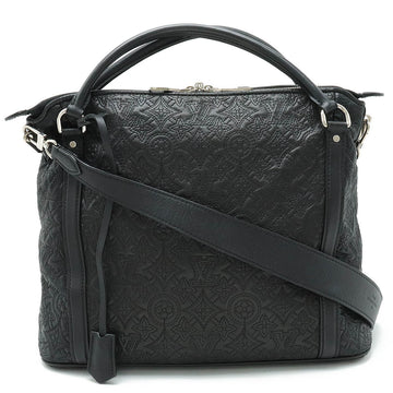 Louis Vuitton Monogram Antias Ixia PM Handbag 2WAY Shoulder Bag Shoulder Bag Noir Black M97071