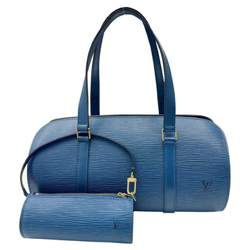 Louis Vuitton Soufflot  Leather Tote Bag ()
