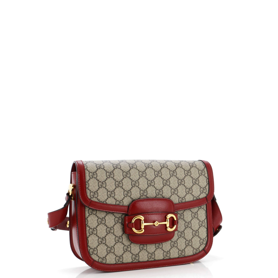 Horsebit 1955 Shoulder Bag GG Coated Canvas Small