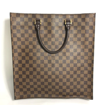 LOUIS VUITTON Tote Bag N51140 Damier canvas Brown Damier Sac Plat Women Used