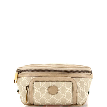 Interlocking G Patch Belt Bag GG Coated Canvas