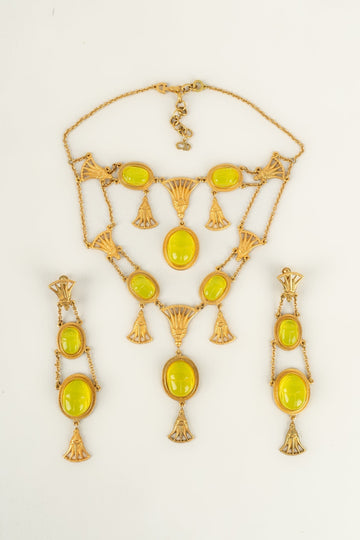 Collier / Parure Égyptienne Christian Dior 2004