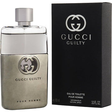 Gucci Guilty Pour Homme By Gucci Edt Spray 3 Oz (New Packaging) Men