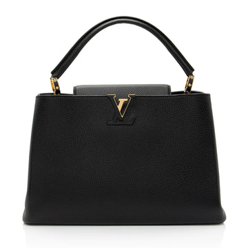 Louis Vuitton Taurillon Capucines MM Bag