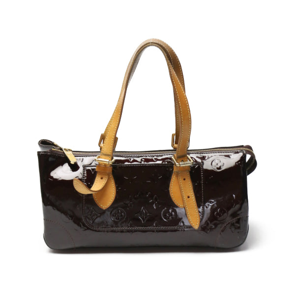 LOUIS VUITTON Handbag M93510 Monogram Vernis Amarrant Rosewood Avenue Vernis Shoulder Bag Women Used
