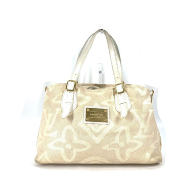 LOUIS VUITTON Tote Bag M95674 Canvas / Leather beige Cruise line Taicienne PM Women Used