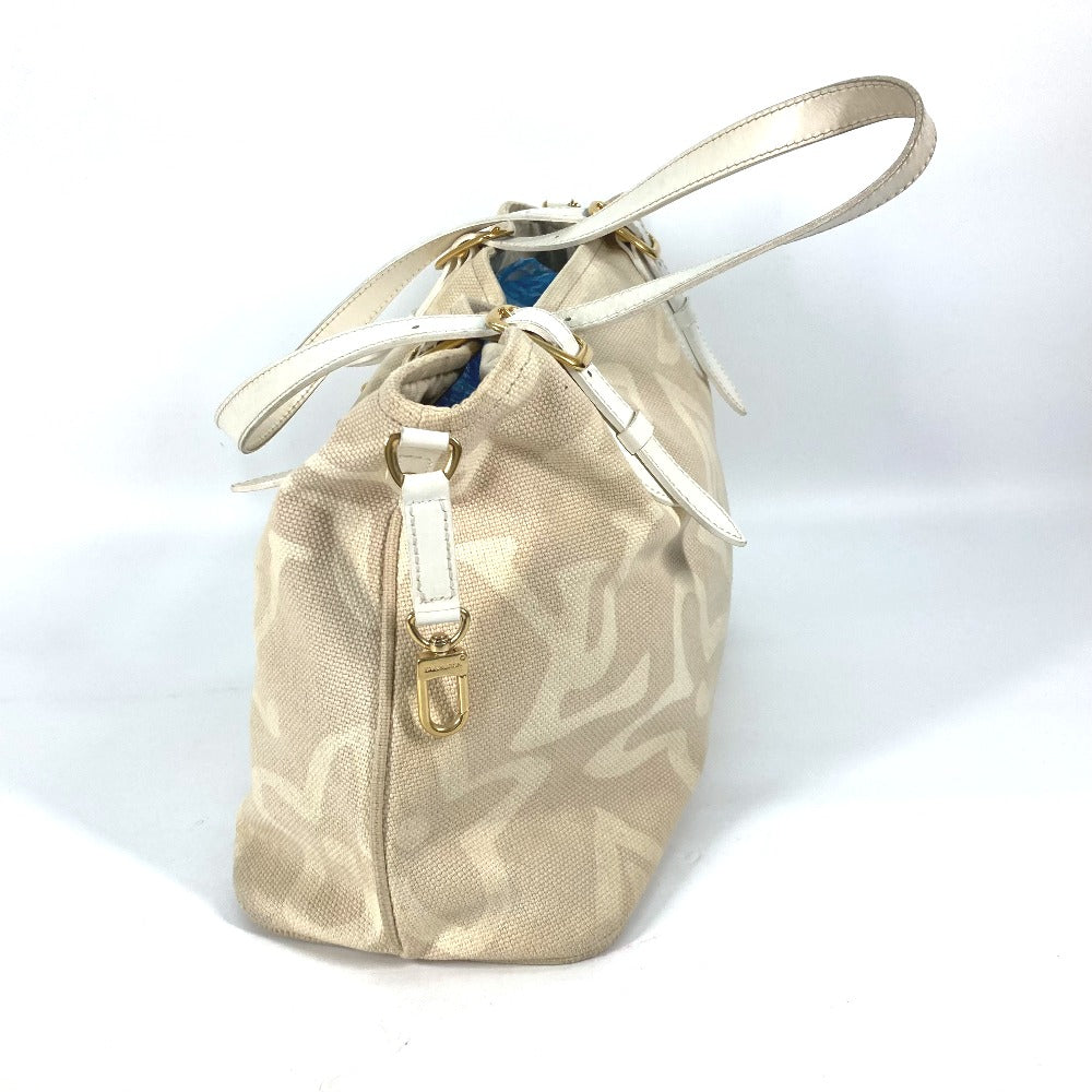 LOUIS VUITTON Tote Bag M95674 Canvas / Leather beige Cruise line Taicienne PM Women Used