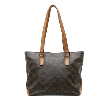 Louis Vuitton Monogram Cabaret Shoulder Bag M51148 Brown PVC Leather  Louis Vuitton