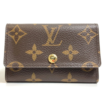 LOUIS VUITTON Key case Key holder  M62630 Monogram canvas Brown Monogram Multicles6 unisex(Unisex) Used