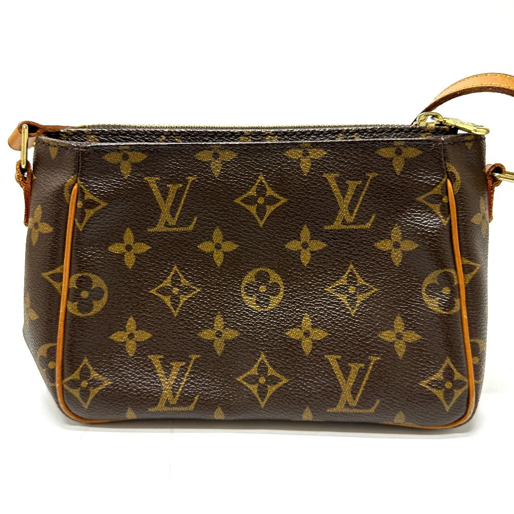 LOUIS VUITTON Shoulder Bag M51165 Monogram canvas Brown Vivasite PM Women Used