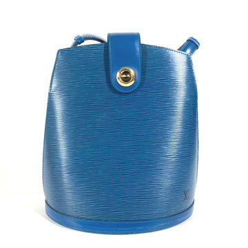 LOUIS VUITTON Shoulder Bag M52255 Epi Leather blue Epi Cluny Women Used